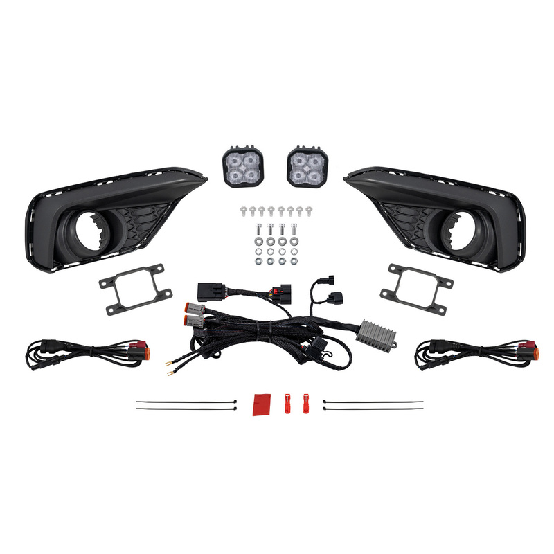  Diode Dynamics - SS3 Add-On Fog Lamp Kit for 2024 Ford Mustang EcoBoost, White Sport
